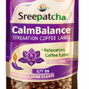 Sreepatcha CalmBalance™ Relaxation Coffee Label