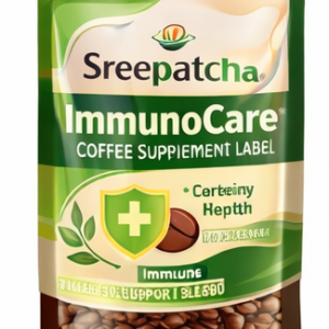 Sreepatcha ImmunoCare™ Coffee Supplement Label